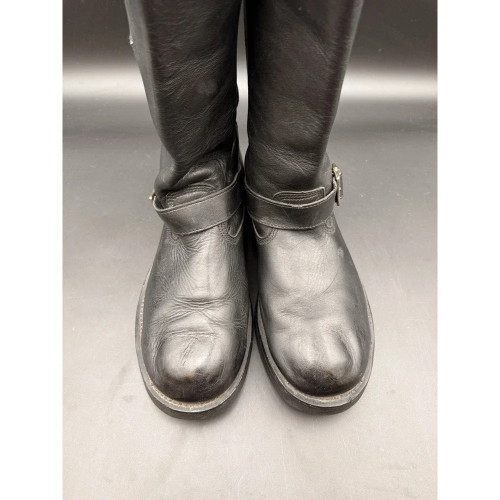 Vintage Harley Davidson‎ Engineer Motorycle Harness Boots Size 13 US